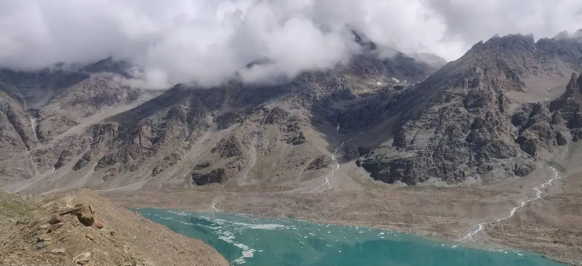 Trekking to Ghepan Lake